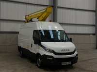 USED 2015 65 IVECO DAILY 2.3 TD 13V 35S 3000 PLATFORM CHERRY PICKER VAN - NO VAT 