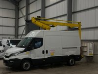 USED 2015 65 IVECO DAILY 2.3 TD 13V 35S 3000 PLATFORM CHERRY PICKER VAN - NO VAT 