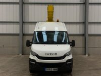 USED 2015 65 IVECO DAILY 2.3 TD 13V 35S 3000 PLATFORM CHERRY PICKER VAN - NO VAT 