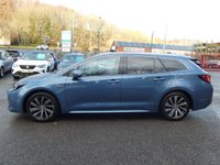 USED 2022 71 TOYOTA COROLLA 1.8 VVT-h GPF Design Touring Sports 5d Petrol Hybrid CVT 122 S/S 1 OWNER, FULL SERVICE HISTORY, SAT NAV, REVERSING CAMERA, HEATED SEATS, FRONT & REAR PARKING SENSORS, PARK ASSIST, LANE ASSIST, AUTO HOLD, ADAPTIVE CRUISE CONTROL & SPEED LIMITER, APPLE CARPLAY / ANDROID AUTO, DAB RADIO, BLUETOOTH, VOICE CONTROL, KEYLESS START, 17 INCH ALLOYS, HALF LEATHER INTERIOR, LEATHER MULTIFUNCTION STEERING WHEEL, ELECTRIC FOLDING MIRRORS, 2 USB PORTS, DUAL ZONE CLIMATE CONTROL, DRIVING MODES, ILLUMINATING VANITY MIRRORS, TRIP COMPUTER WITH SPEED LIMIT DISPLAY, VAT Q