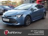 USED 2022 71 TOYOTA COROLLA 1.8 VVT-h GPF Design Touring Sports 5d Petrol Hybrid CVT 122 S/S 1 OWNER, FULL SERVICE HISTORY, SAT NAV, REVERSING CAMERA, HEATED SEATS, FRONT & REAR PARKING SENSORS, PARK ASSIST, LANE ASSIST, AUTO HOLD, ADAPTIVE CRUISE CONTROL & SPEED LIMITER, APPLE CARPLAY / ANDROID AUTO, DAB RADIO, BLUETOOTH, VOICE CONTROL, KEYLESS START, 17 INCH ALLOYS, HALF LEATHER INTERIOR, LEATHER MULTIFUNCTION STEERING WHEEL, ELECTRIC FOLDING MIRRORS, 2 USB PORTS, DUAL ZONE CLIMATE CONTROL, DRIVING MODES, ILLUMINATING VANITY MIRRORS, TRIP COMPUTER WITH SPEED LIMIT DISPLAY, VAT Q
