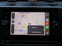 USED 2022 72 VOLKSWAGEN TIGUAN 2.0 TDI R-Line 5d DSG 150 S/S 1 OWNER, GOOD SERVICE HISTORY, REAR VIEW CAMERA, SAT NAV, VIRTUAL COCKPIT, HEATED FRONT SEATS & STEERING WHEEL, APP-CONNECT FOR APPLE CARPLAY / ANDROID AUTO, DSG AUTOMATIC GEARBOX, ADAPTIVE CRUISE CONTROL, LANE ASSIST, DAB RADIO, BLUETOOTH, RONT & REAR PARKING SENSORS WITH DISPLAY, PARK ASSIST, 20 INCH ALLOY WHEELS, PART LEATHER INTERIOR, ELECTRIC FOLDING MIRRORS, KEYLESS ENTRY & START, ADJUSTABLE DRIVING MODES, LEATHER TIPTRONIC FLAT BOTTOM MFSW