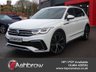 USED 2022 72 VOLKSWAGEN TIGUAN 2.0 TDI R-Line 5d DSG 150 S/S 1 OWNER, GOOD SERVICE HISTORY, REAR VIEW CAMERA, SAT NAV, VIRTUAL COCKPIT, HEATED FRONT SEATS & STEERING WHEEL, APP-CONNECT FOR APPLE CARPLAY / ANDROID AUTO, DSG AUTOMATIC GEARBOX, ADAPTIVE CRUISE CONTROL, LANE ASSIST, DAB RADIO, BLUETOOTH, RONT & REAR PARKING SENSORS WITH DISPLAY, PARK ASSIST, 20 INCH ALLOY WHEELS, PART LEATHER INTERIOR, ELECTRIC FOLDING MIRRORS, KEYLESS ENTRY & START, ADJUSTABLE DRIVING MODES, LEATHER TIPTRONIC FLAT BOTTOM MFSW