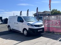 USED 2022 22 VAUXHALL VIVARO 1.5 Turbo D 2900 Dynamic Panel Van 6dr Diesel Manual L1 H1 Euro 6 (s/s) (100 ps) ULEZ/EURO 6/CARPLAY/SENSORS/3 SEATS