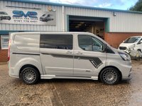 USED 2023 23 FORD TRANSIT CUSTOM MS-RT 5 SEAT L1 SWB MATTER GREY AUTOMATIC CREW VAN 29K  6 MNTH WARRANTY, FULL MOT, JUST SERVICED
