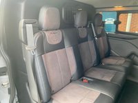 USED 2023 23 FORD TRANSIT CUSTOM MS-RT 5 SEAT L1 SWB MATTER GREY AUTOMATIC CREW VAN 29K  6 MNTH WARRANTY, FULL MOT, JUST SERVICED