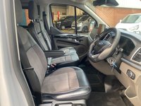 USED 2023 23 FORD TRANSIT CUSTOM MS-RT 5 SEAT L1 SWB MATTER GREY AUTOMATIC CREW VAN 29K  6 MNTH WARRANTY, FULL MOT, JUST SERVICED