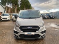 USED 2023 23 FORD TRANSIT CUSTOM MS-RT 5 SEAT L1 SWB MATTER GREY AUTOMATIC CREW VAN 29K  6 MNTH WARRANTY, FULL MOT, JUST SERVICED
