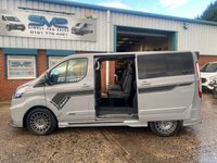 USED 2023 23 FORD TRANSIT CUSTOM MS-RT 5 SEAT L1 SWB MATTER GREY AUTOMATIC CREW VAN 29K  6 MNTH WARRANTY, FULL MOT, JUST SERVICED
