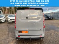 USED 2023 23 FORD TRANSIT CUSTOM MS-RT 5 SEAT L1 SWB MATTER GREY AUTOMATIC CREW VAN 29K  6 MNTH WARRANTY, FULL MOT, JUST SERVICED