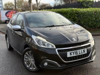 USED 2016 16 PEUGEOT 208 1.2 PureTech Allure Hatchback 5dr Petrol Manual Euro 6 (82 ps) ULEZ+FSH+MOT+PS+ACP