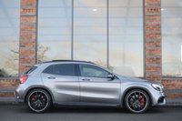 USED 2019 68 MERCEDES-BENZ GLA 2.0 GLA45 AMG SUV 5dr Petrol SpdS DCT 4MATIC Euro 6 (s/s) (360 ps) 1 OWNER / PAN ROOF / LOW MILES