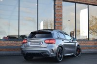 USED 2019 68 MERCEDES-BENZ GLA 2.0 GLA45 AMG SUV 5dr Petrol SpdS DCT 4MATIC Euro 6 (s/s) (360 ps) 1 OWNER / PAN ROOF / LOW MILES