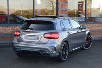 USED 2019 68 MERCEDES-BENZ GLA 2.0 GLA45 AMG SUV 5dr Petrol SpdS DCT 4MATIC Euro 6 (s/s) (360 ps) 1 OWNER / PAN ROOF / LOW MILES