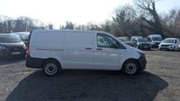 USED 2022 72 MERCEDES-BENZ EVITO 116 e 66 KWH Progressive L2 LWB 115 ps Electric Auto FWD FREE 3 YEAR WARRANTY COVER ON THIS VAN  With Air conditioning, Electric Pack, Bulkhead, Ply Lining, Charging Cable & 3 Seat Cab in great condition . Discover the exceptional value of this meticulously maintained 72-plate Mercedes-Benz eVito 116.  Presented in great condition with just one owner from new, this long-wheelbase electric van combines practicality with advanced technology. It features the 66 kWh Progressive L2 specification, delivering a reliable 115 ps through its electric automatic front-wheel-drive system.  The van is equipped for both comfort and utility, boasting air conditioning, the comprehensive Electric Pack, a fitted bulkhead, and durable ply lining. A charging cable is included for convenience. The functional three-seat cab comes with two keys, completing a ready-to-work package.  This is a superb opportunity to own a modern, zero-emissions commercial vehicle. Do not miss out on this superb value proposition. 