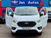 USED 2022 22 FORD TRANSIT CUSTOM 2.0 300 EcoBlue Limited Crew Van L2 H1 Euro 6 (s/s) 5dr CarPlay+A/C+HeatedSeats+Xenon