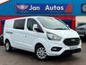 USED 2022 22 FORD TRANSIT CUSTOM 2.0 300 EcoBlue Limited Crew Van L2 H1 Euro 6 (s/s) 5dr CarPlay+A/C+HeatedSeats+Xenon