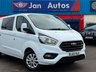 USED 2022 22 FORD TRANSIT CUSTOM 2.0 300 EcoBlue Limited Crew Van L2 H1 Euro 6 (s/s) 5dr CarPlay+A/C+HeatedSeats+Xenon