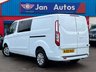 USED 2022 22 FORD TRANSIT CUSTOM 2.0 300 EcoBlue Limited Crew Van L2 H1 Euro 6 (s/s) 5dr CarPlay+A/C+HeatedSeats+Xenon