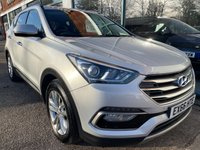 USED 2016 66 HYUNDAI SANTA FE 2.2 CRDi Blue Drive Premium SUV 5dr Diesel Manual 4WD Euro 6 (s/s) (7 Seat) (200 ps) 