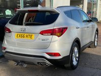 USED 2016 66 HYUNDAI SANTA FE 2.2 CRDi Blue Drive Premium SUV 5dr Diesel Manual 4WD Euro 6 (s/s) (7 Seat) (200 ps) 