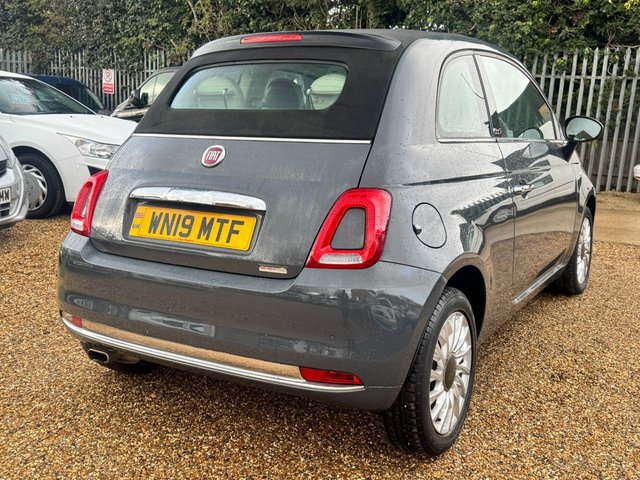 2019 FIAT 500C 1.2 Lounge Convertible 2dr Petrol Manual Euro 6 (s/s) (69 bhp) - Photo 9