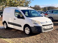 USED 2011 11 CITROEN BERLINGO 1.6 HDi 625 LX Panel Van 5dr Diesel Manual L1 (Euro 5) (133 g/km, 75 bhp) NO VAT - www.suffolkcarcentre.co.uk - Located at Reydon