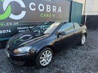 USED 2012 12 VOLKSWAGEN GOLF 2.0 TDI BlueMotion Tech SE Cabriolet 2dr Diesel Manual Euro 5 (s/s) (140 ps) * ALLOY WHEELS - SERVICE HISTORY - WARRANTY OPTIONS *