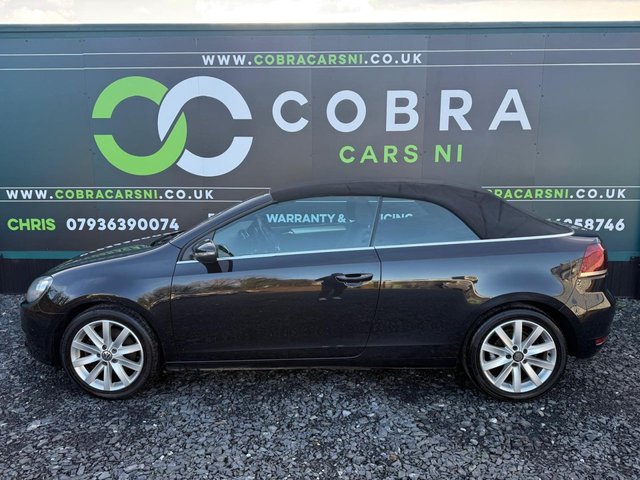 2012 12 Volkswagen Golf 2.0 TDI BlueMotion Tech SE Cabriolet 2dr Diesel Manual Euro 5 (s/s) (140 ps)