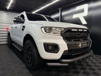 USED 2021 71 FORD RANGER 2.0 EcoBlue Wildtrak Pickup Double Cab 4dr Diesel Auto 4WD Euro 6 (s/s) (213 ps) Exterior black pack | Raptor grill