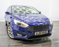 USED 2015 15 FORD FOCUS 1.5 TDCi Titanium X Hatchback 5dr Diesel Manual Euro 6 (s/s) (120 ps) CURRENTLY IN PREPARATION -  18 '' ALLOY WHEELS , SAT NAV , BLACK HEATED LEATHER SEATS , FRONT AND REAR PARKING SENSORS , BLUETOOTH