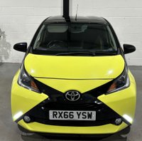 USED 2016 66 TOYOTA AYGO 1.0 VVT-i x-cite 3 Yellow Bi-Tone Hatchback 5dr Petrol Manual Euro 6 (68 ps) 