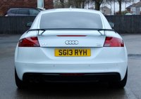 PRE-OWNED 2013 13 AUDI TT 2.0 TDI Black Edition Coupe 3dr Diesel S Tronic quattro Euro 5 (170 ps) Glacier White Metallic (&pound;525 option), Black Perforated Alcantara/Leather Sports Seats, Technology Pack (&pound;515 option), Bose Music System (&pound;485 option), Amplified Black Package (&pound;700 option), Light and Rain Sensor (&pound;460 option), Privacy lass n(&pound;330 option), Acoustic Parking Sensor (&pound;305 option), Cruise Control (&pound;225 option), Sports Suspension (&pound;200 option), Electric Adjustable and Heated Mirrors, Bi-Xenon Plus Headlights, Remote Central Locking, Split Folding Rear Seats, 2 Keys, 2 Former Keepers -