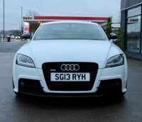 PRE-OWNED 2013 13 AUDI TT 2.0 TDI Black Edition Coupe 3dr Diesel S Tronic quattro Euro 5 (170 ps) Glacier White Metallic (&pound;525 option), Black Perforated Alcantara/Leather Sports Seats, Technology Pack (&pound;515 option), Bose Music System (&pound;485 option), Amplified Black Package (&pound;700 option), Light and Rain Sensor (&pound;460 option), Privacy lass n(&pound;330 option), Acoustic Parking Sensor (&pound;305 option), Cruise Control (&pound;225 option), Sports Suspension (&pound;200 option), Electric Adjustable and Heated Mirrors, Bi-Xenon Plus Headlights, Remote Central Locking, Split Folding Rear Seats, 2 Keys, 2 Former Keepers -