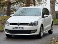 USED 2013 62 VOLKSWAGEN POLO 1.4 Match Hatchback 5dr Petrol Manual Euro 5 (85 ps) 