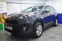 USED 2018 18 KIA SPORTAGE 1.6 GDi 2 SUV 5dr Petrol Manual Euro 6 (s/s) (130 bhp) Reverse Cam - Satellite Navigation - Cruise Control