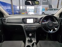 USED 2018 18 KIA SPORTAGE 1.6 GDi 2 SUV 5dr Petrol Manual Euro 6 (s/s) (130 bhp) Reverse Cam - Satellite Navigation - Cruise Control