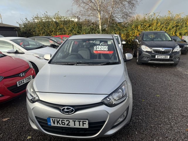 2012 62 Hyundai I20 1.2 Active Hatchback 5dr Petrol Manual Euro 5 (85 bhp)