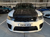 USED 2018 18 LAND ROVER RANGE ROVER SPORT 5.0 P575 V8 SVR SUV 5dr Petrol Auto 4WD Euro 6 (s/s) (575 ps) 