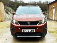 USED 2020 70 PEUGEOT RIFTER 3 Seat Auto Wheelchair Accessible Disabled Access Vehicle WAV 