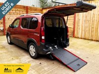 USED 2020 70 PEUGEOT RIFTER 3 Seat Auto Wheelchair Accessible Disabled Access Vehicle WAV 