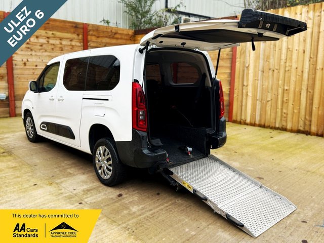 View our Citroen Berlingo L2 LWB 5 Seat Auto Wheelchair Accessible Disabled Access Vehicle WAV