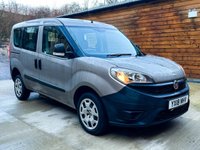 USED 2018 18 FIAT DOBLO 4 Seat Petrol Wheelchair Accessible Disabled Access Vehicle WAV 