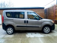 USED 2018 18 FIAT DOBLO 4 Seat Petrol Wheelchair Accessible Disabled Access Vehicle WAV 