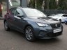 USED 2023 23 SEAT ARONA 1.0 TSI SE Technology 5d DSG 110 S/S 1 OWNER FROM NEW, FULL SERVICE HISTORY, DIGITAL DASH, SAT NAV, FULL LINK FOR WIRELESS APPLE CARPLAY / ANDROID AUTO, WIRELESS PHONE CHARGER, REAR PARKING SENSORS, ECO LED LIGHTS, AUTO LIGHTS, ELECTRIC MIRRORS, CRUISE CONTROL & SPEED LIMITER, LANE ASSIST, DAB RADIO, BLUETOOTH PHONE & MEDIA, DSG AUTOMATIC GEARBOX, BLACK CONTRAST ROOF, ROOF RAILS, 17 INCH ALLOY WHEELS, AIR CON, VOICE CONTROL, 2x USB C PORTS, LEATHER FLAT BOTTOM MULTIFUNCTION STEERING WHEEL