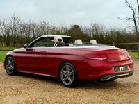 USED 2018 68 MERCEDES-BENZ C-CLASS 1.5 C200 MHEV AMG Line Cabriolet 2dr Petrol G-Tronic+ Euro 6 (s/s) (198 ps) 
