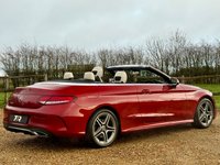USED 2018 68 MERCEDES-BENZ C-CLASS 1.5 C200 MHEV AMG Line Cabriolet 2dr Petrol G-Tronic+ Euro 6 (s/s) (198 ps) 