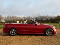USED 2018 68 MERCEDES-BENZ C-CLASS 1.5 C200 MHEV AMG Line Cabriolet 2dr Petrol G-Tronic+ Euro 6 (s/s) (198 ps) 