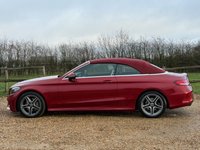 USED 2018 68 MERCEDES-BENZ C-CLASS 1.5 C200 MHEV AMG Line Cabriolet 2dr Petrol G-Tronic+ Euro 6 (s/s) (198 ps) 