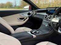USED 2018 68 MERCEDES-BENZ C-CLASS 1.5 C200 MHEV AMG Line Cabriolet 2dr Petrol G-Tronic+ Euro 6 (s/s) (198 ps) 